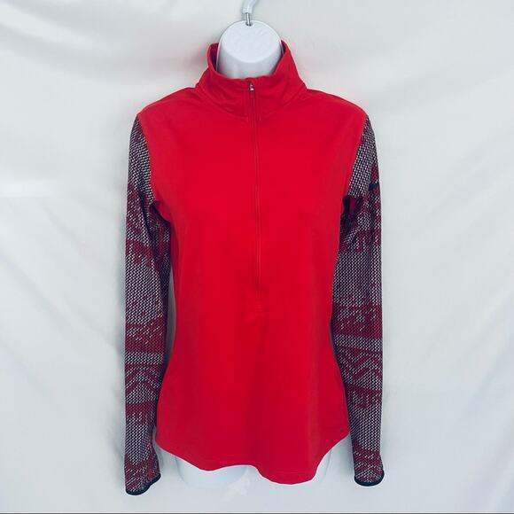 Nike Pro Fleece Lined Half Zip Size Medium - Picture 1 of 8